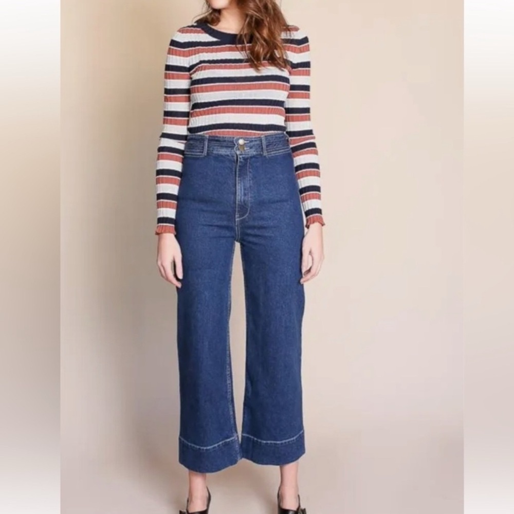 Apiece Apart Merida Denim Pants 0